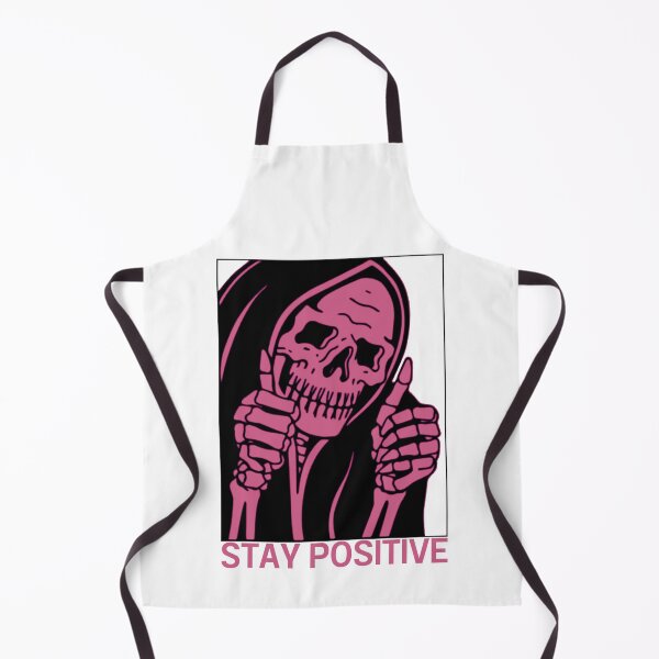 Item preview, Stay Positive , Reaper , Waterproof Sticker , Hydro Flask Sticker designed and sold by Wiseth-.
