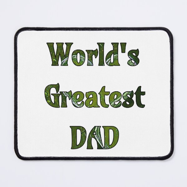 Item preview, World's Greatest DAD with patten by MariDani Art, #4 designed and sold by MariDaniArt.