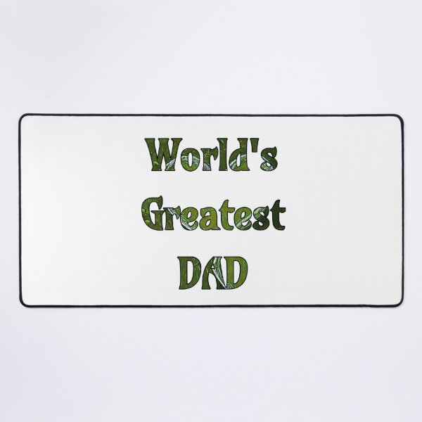 Item preview, World's Greatest DAD with patten by MariDani Art, #4 designed and sold by MariDaniArt.