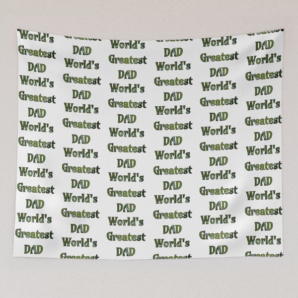 Item preview, World's Greatest DAD with patten by MariDani Art, #4 designed and sold by MariDaniArt.