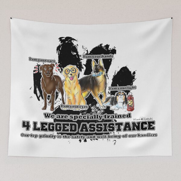 Item preview, 4 Legged Assistance designed and sold by Katuki08.