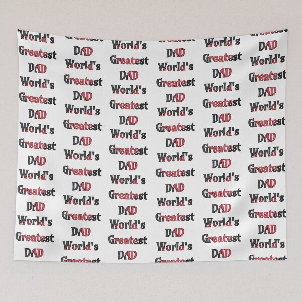 Item preview, World's Greatest DAD with patten by MariDani Art, #6 designed and sold by MariDaniArt.