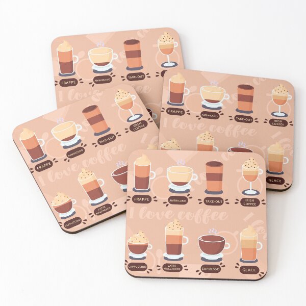 Item preview, I Love Coffee designed and sold by Bmorrcreative.