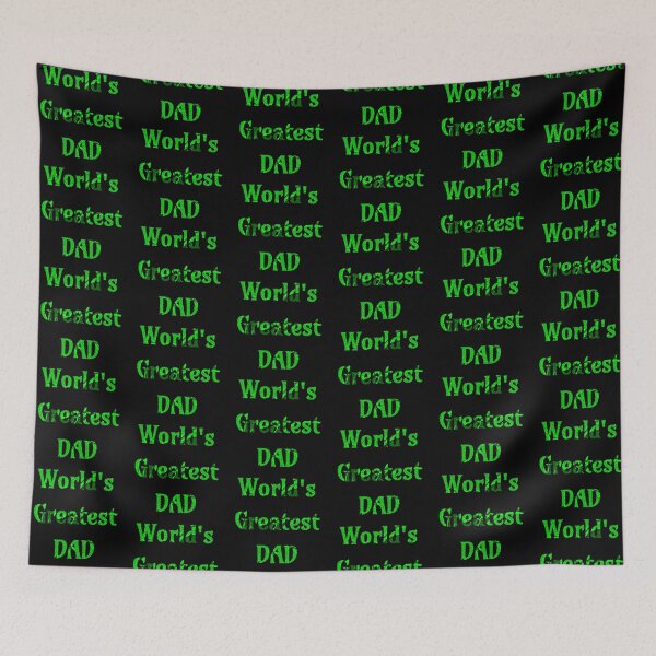 Item preview, World's Greatest DAD with patten by MariDani Art, #9 designed and sold by MariDaniArt.