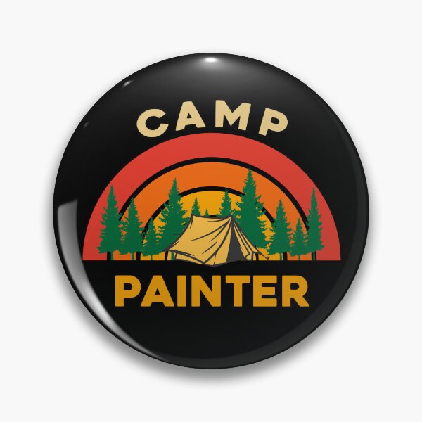 Artikelvorschau, Camp Painter Design for Camping Lovers entworfen und verkauft von sleeksy.