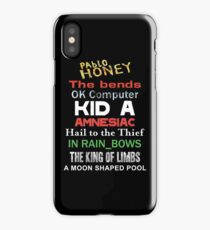 Radiohead Albums iPhone Case
