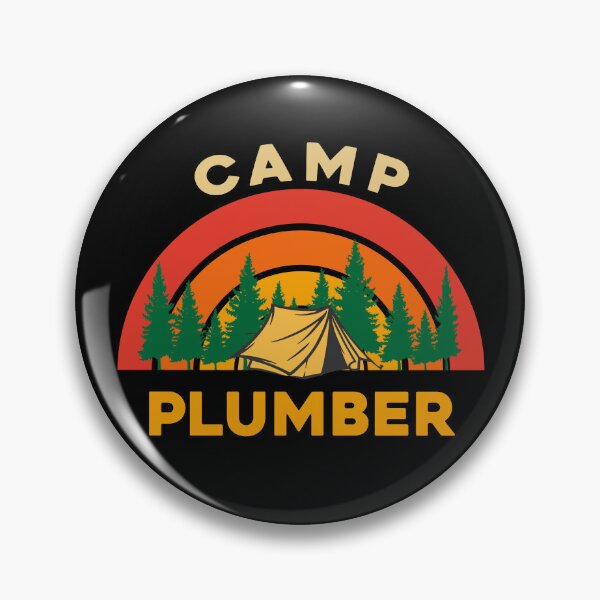 Item preview, Camp Plumber Design for Camping Lovers designed and sold by sleeksy.