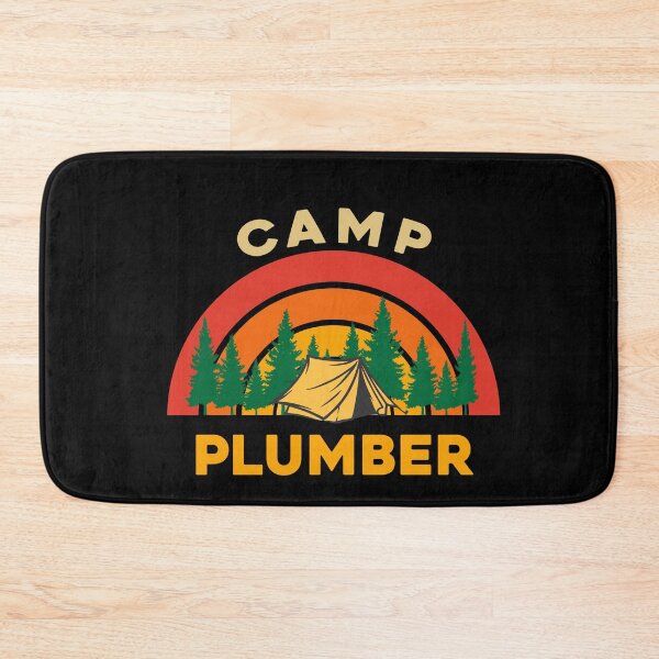 Item preview, Camp Plumber Design for Camping Lovers designed and sold by sleeksy.