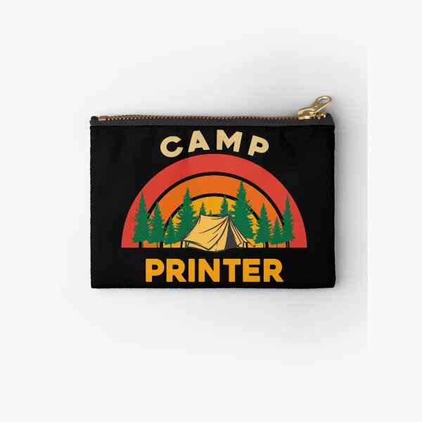 Item preview, Camp Printer Design for Camping Lovers designed and sold by sleeksy.