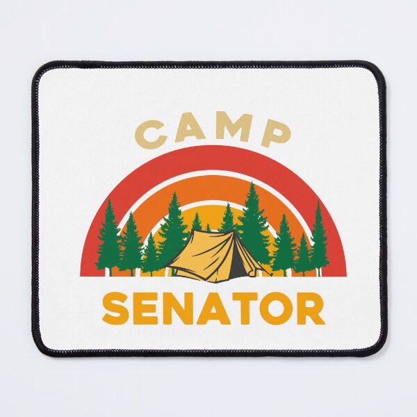 Item preview, Camp Senator Design for Camping Lovers designed and sold by sleeksy.