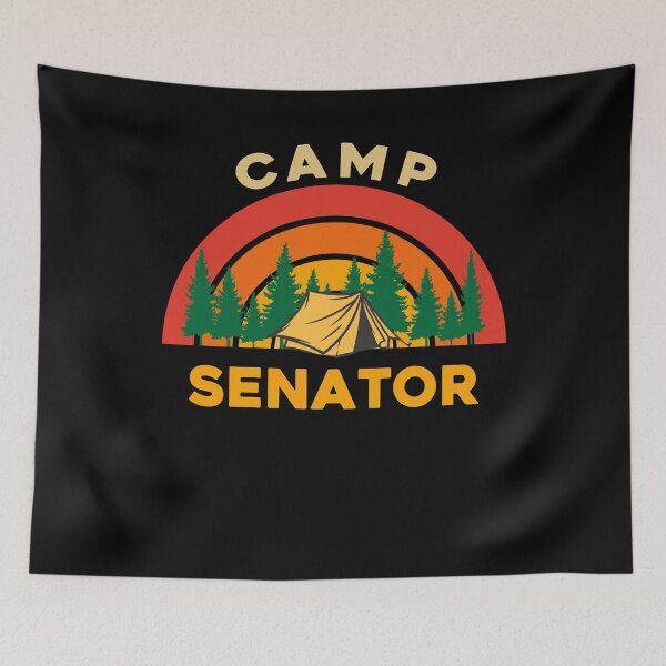 Item preview, Camp Senator Design for Camping Lovers designed and sold by sleeksy.