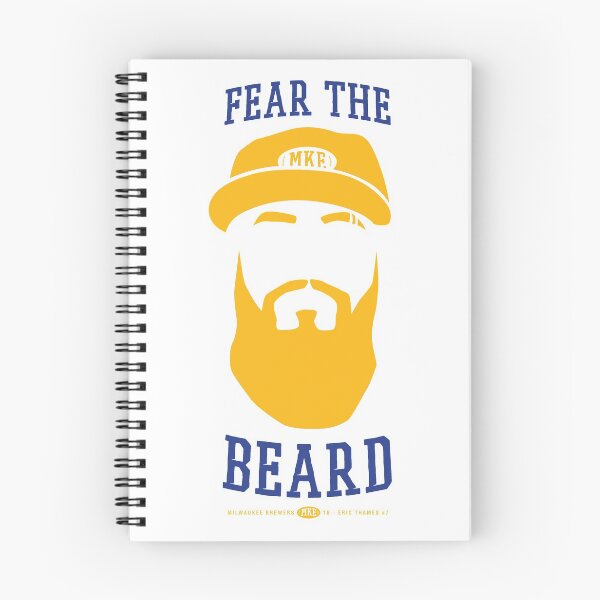 Item preview, Eric Thames - Fear the Beard (White Background) designed and sold by CodyWelter.