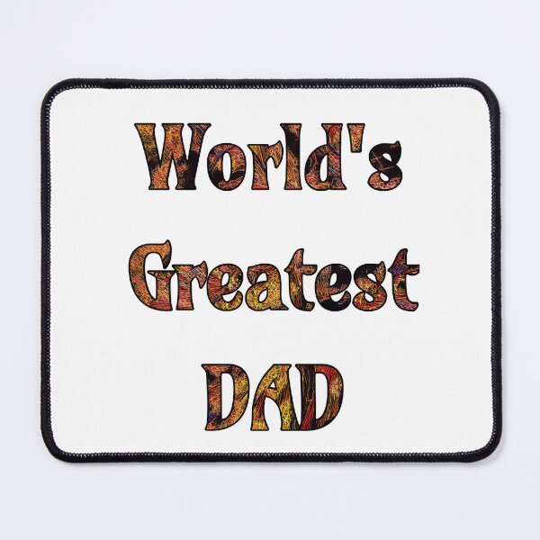Item preview, World's Greatest DAD with patten by MariDani Art, #8 designed and sold by MariDaniArt.