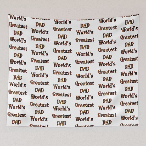 Item preview, World's Greatest DAD with patten by MariDani Art, #8 designed and sold by MariDaniArt.