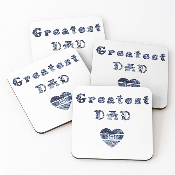 Item preview, Greatest DAD with patten by MariDani Art, #1 designed and sold by MariDaniArt.
