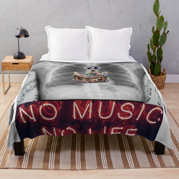Item preview, No Music, No Life designed and sold by fourletterwrds.