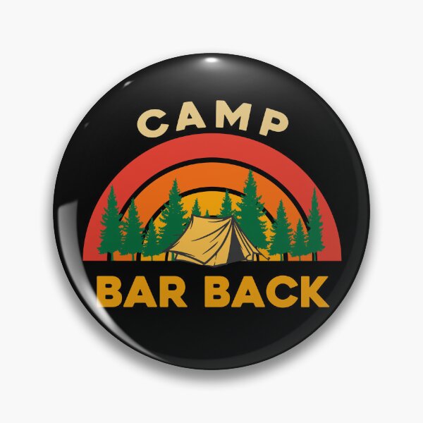 Item preview, Camp Bar Back Design for Camping Lovers designed and sold by sleeksy.