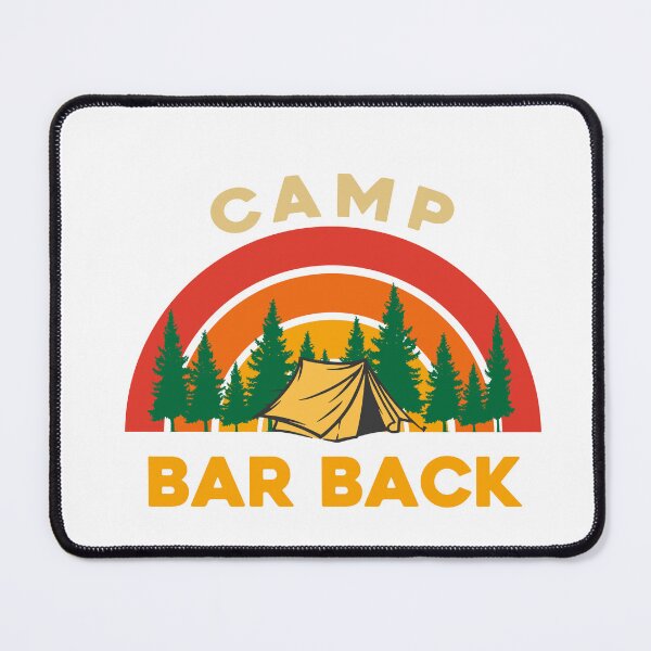 Item preview, Camp Bar Back Design for Camping Lovers designed and sold by sleeksy.