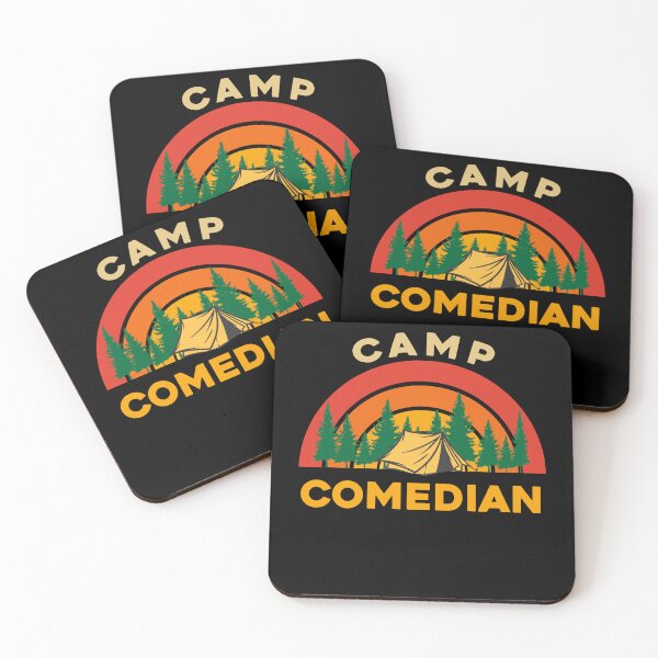 Item preview, Camp Comedian Design for Camping Lovers designed and sold by sleeksy.