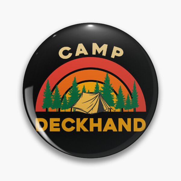 Item preview, Camp Deckhand Design for Camping Lovers designed and sold by sleeksy.