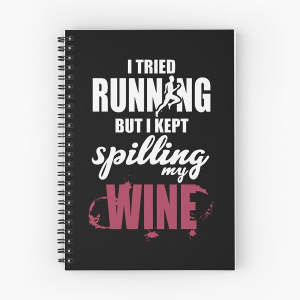 Item preview, I Tried Running But I Kept Spilling My Wine Sticker designed and sold by contawana1s.