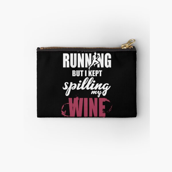 Item preview, I Tried Running But I Kept Spilling My Wine Sticker designed and sold by contawana1s.