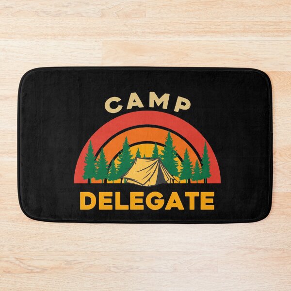 Item preview, Camp Delegate Design for Camping Lovers designed and sold by sleeksy.