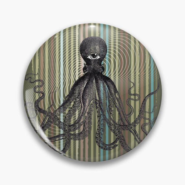 Item preview,  Octopus Third Eye and Pixie Stick Retro Vibes designed and sold by RagdollGypzy.