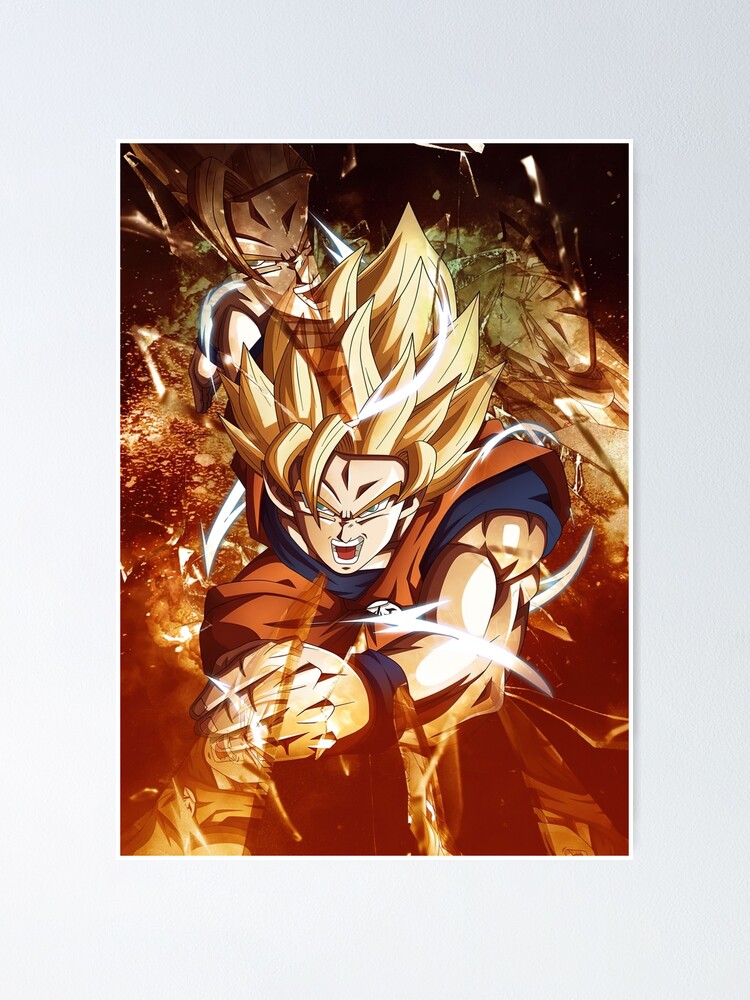 Goku and Frieza Poster for Sale by AaronWeedo