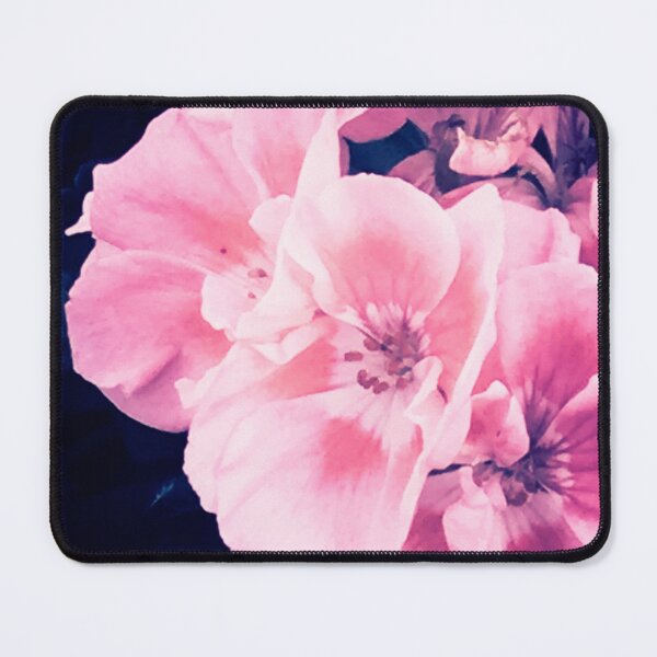 Item preview, pretty pink aesthetic floral photography vintage blue shadows designed and sold by sielexis.