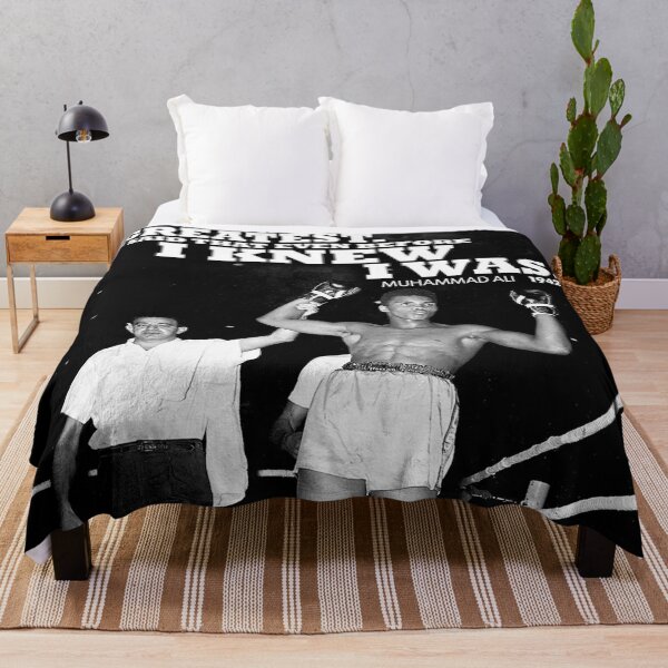 Item preview, Muhammad Ali quote "I am the greatest. I said that even before I knew I was."  designed and sold by rodentpad.