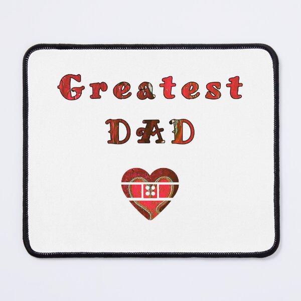 Item preview, Greatest DAD with patten by MariDani Art, #4 designed and sold by MariDaniArt.
