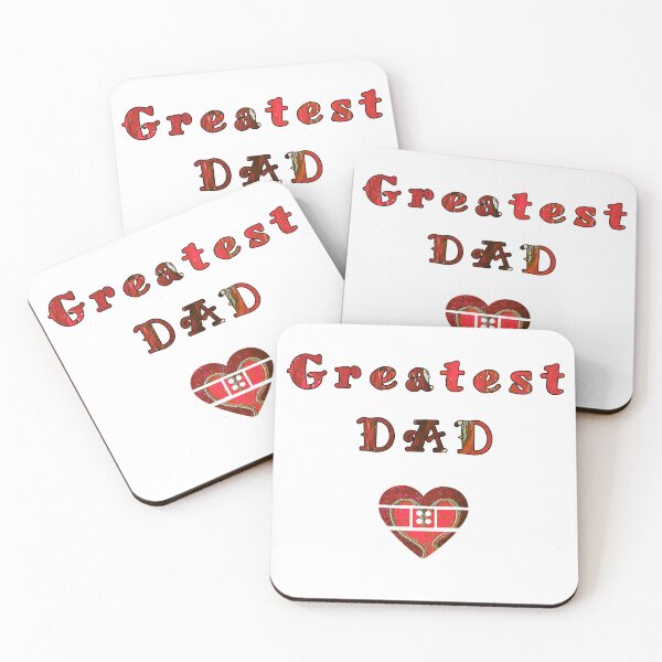 Item preview, Greatest DAD with patten by MariDani Art, #4 designed and sold by MariDaniArt.