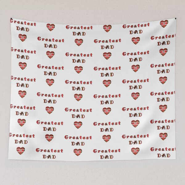 Item preview, Greatest DAD with patten by MariDani Art, #4 designed and sold by MariDaniArt.