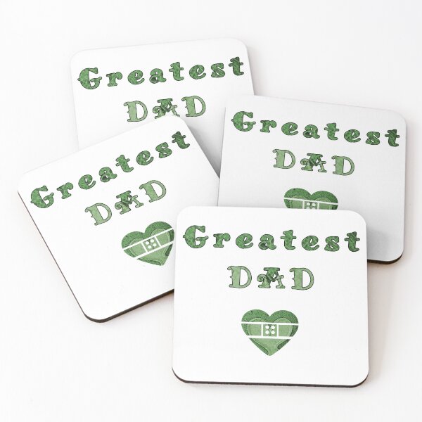 Item preview, Greatest DAD with patten by MariDani Art, #5 designed and sold by MariDaniArt.
