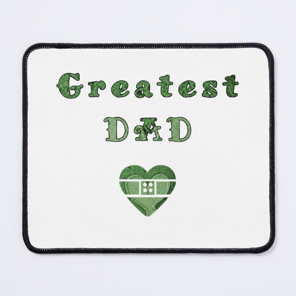 Item preview, Greatest DAD with patten by MariDani Art, #5 designed and sold by MariDaniArt.