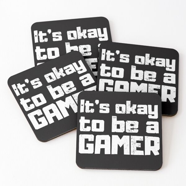 Artikelvorschau, It's okay to be a GAMER entworfen und verkauft von PWD-Design.