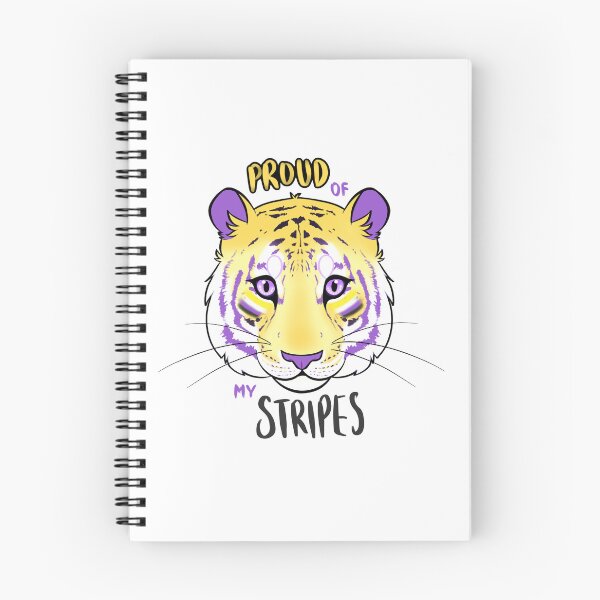 Item preview, Nonbinary Pride Tiger designed and sold by karasoo.