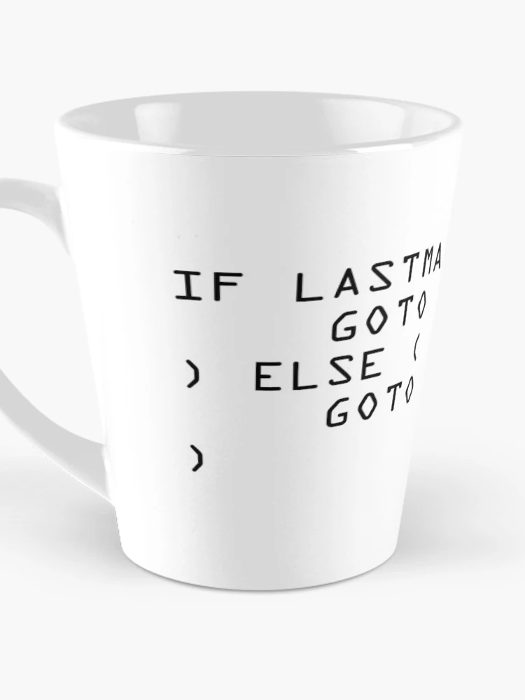 Thumbnail 3 of 4, Coffee Mug, Clutch or Kick Script (Black) [Roufxis-Rb] designed and sold by RoufXis.