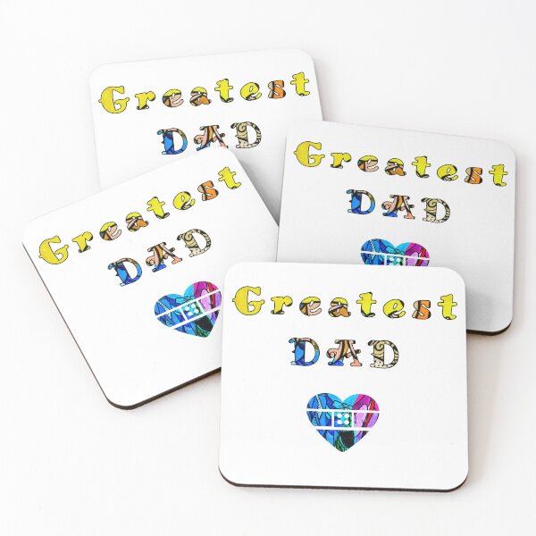 Item preview, Greatest DAD with patten by MariDani Art, #6 designed and sold by MariDaniArt.