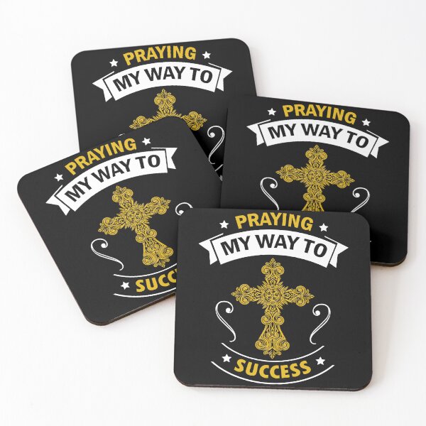 Artikelvorschau, Praying My Way to Success  entworfen und verkauft von FanityPrints.