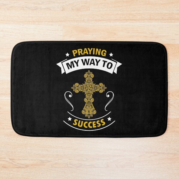 Aperçu de l'œuvre Praying My Way to Success créée et vendue par FanityPrints.