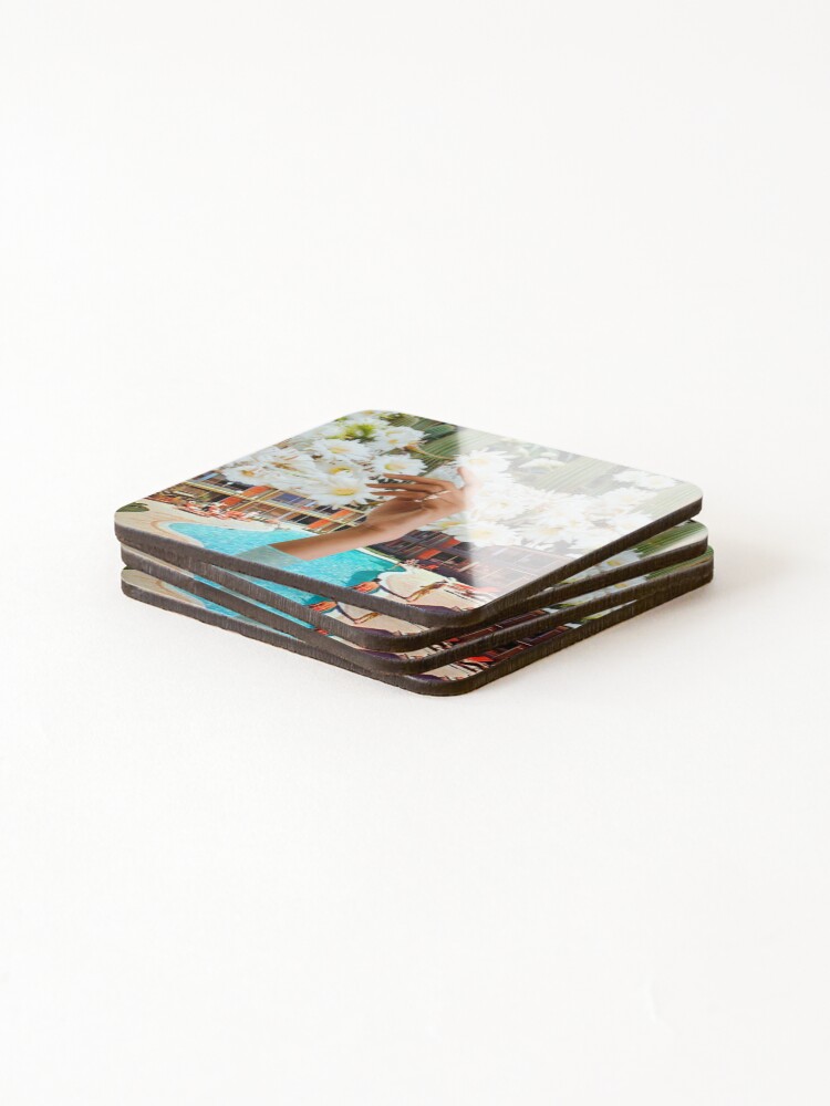Thumbnail 4 of 5, Coasters (Set of 4), Pool Party designed and sold by RileyJoyner.
