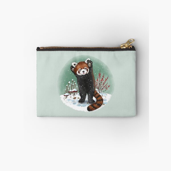 Item preview, Red Panda playing in snow designed and sold by ednama.
