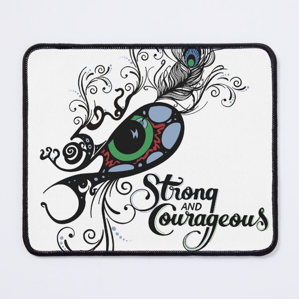 Item preview, Strong and courageous designed and sold by LHaynes2020.