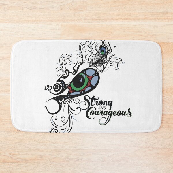 Item preview, Strong and courageous designed and sold by LHaynes2020.
