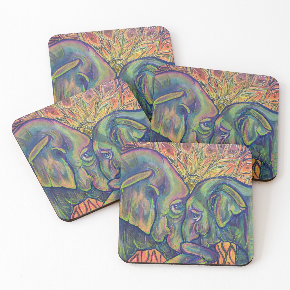 Item preview, Coasters (Set of 4) designed and sold by Rabbitwhole.