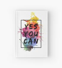 You CAN (White) Hardcover Journal