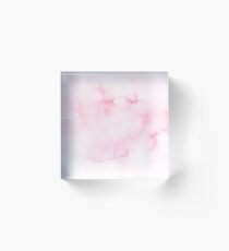 Lovely blush Acrylic Block