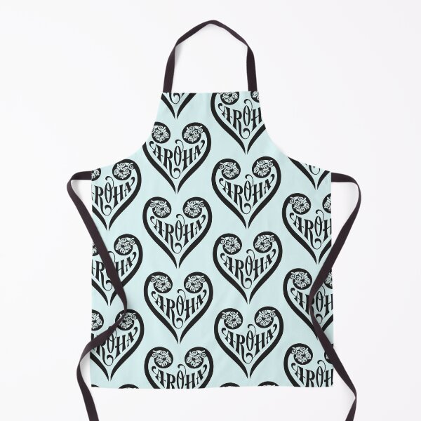 Item preview, Aroha Koru Fern Heart designed and sold by Kiwidom.